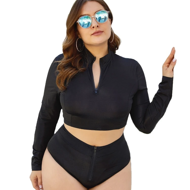 Amazon Hot Selling 2021 Black Stripe Slimming Swimwear High Waist Zippered Long Sleeve Swimwear XXXX, Customized colors
Amazon Hot Selling 2021 Black Stripe Slimming Swimwear High Waist Zippered Long Sleeve Swimwear XXXX, Customized colors