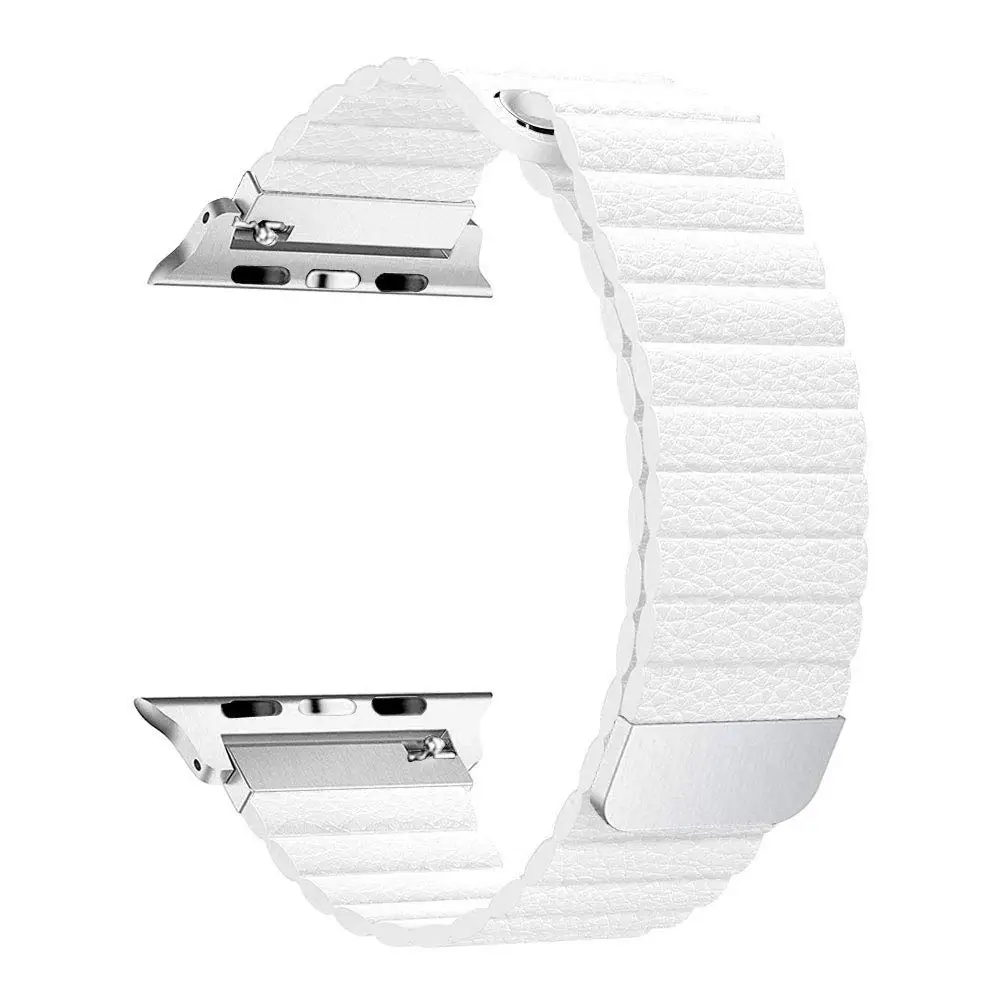 ShanHai Magnetic Leather Strap For Apple Watch 42mm 38mm 44mm 40mm Series 5/4/3/2/1, Multi-color optional or customized
ShanHai Magnetic Leather Strap For Apple Watch 42mm 38mm 44mm 40mm Series 5/4/3/2/1, Multi-color optional or customized