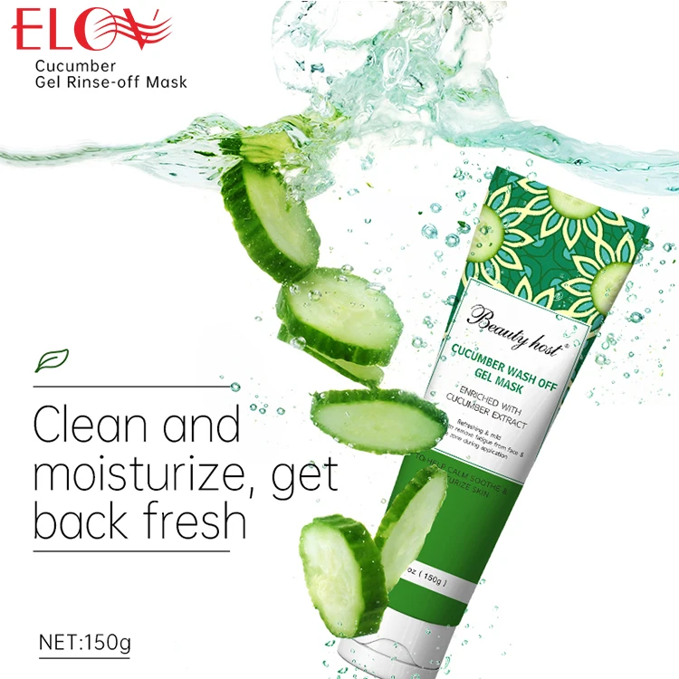 Wholesale Natural Top Deep moisturizing nourishing Fresh Cucumber Wash off Gel Mask 150g
Wholesale Natural Top Deep moisturizing nourishing Fresh Cucumber Wash off Gel Mask 150g