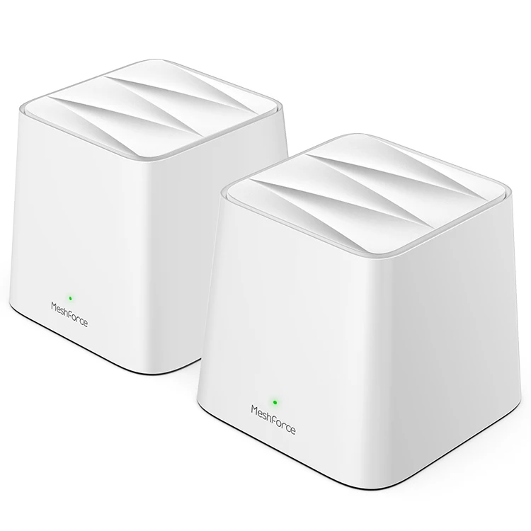 High Speed Universal Multi User AC1200 Dual-Band Whole Home Mesh Wifi 5 Router 3 Pack, White
High Speed Universal Multi User AC1200 Dual-Band Whole Home Mesh Wifi 5 Router 3 Pack, White