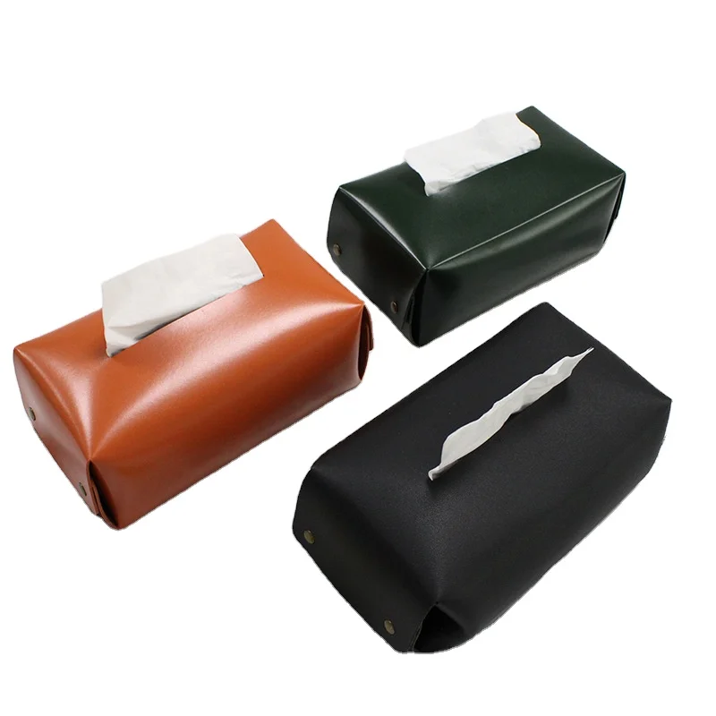 High quality storage tissue box waterproof car tissue holder leather tissue box cover, Brown/black/blackish green
High quality storage tissue box waterproof car tissue holder leather tissue box cover, Brown/black/blackish green