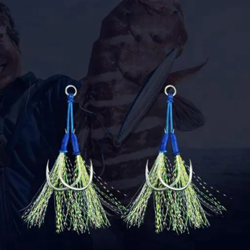 ToMyo High Carbon Steel Slow Jigging Hooks Assist Japan Fishing Hooks, As picture shown
ToMyo High Carbon Steel Slow Jigging Hooks Assist Japan Fishing Hooks, As picture shown