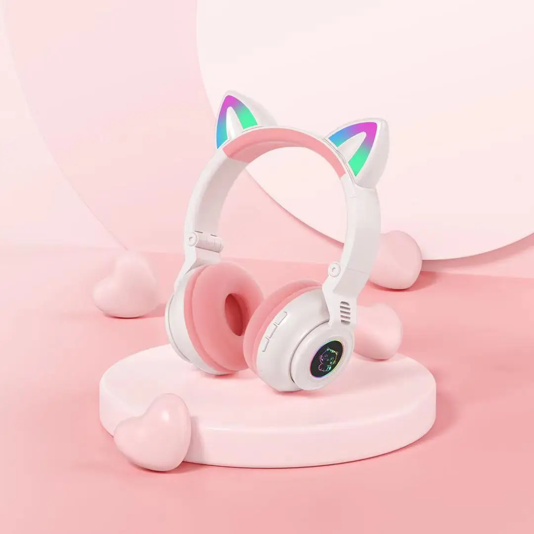 2021 Led Girl Gaming Audifono Bluetooth Colorful Cute Cat Ear Wireless Headphones Gift
2021 Led Girl Gaming Audifono Bluetooth Colorful Cute Cat Ear Wireless Headphones Gift
