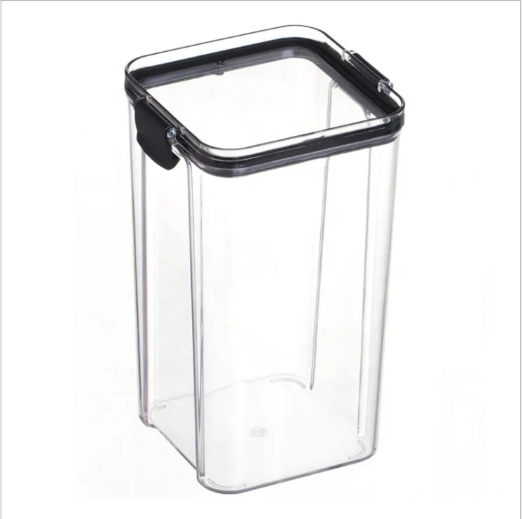 1300ml Airtight Food Storage Container Set With Lids Cereal & Dry Plastic BPA-Free Food Storage Container, Black
1300ml Airtight Food Storage Container Set With Lids Cereal & Dry Plastic BPA-Free Food Storage Container, Black
