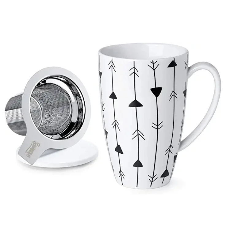 white decal coffee milk porcelain mug with lid and stainless steel infuser tea cup sets ceramic
white decal coffee milk porcelain mug with lid and stainless steel infuser tea cup sets ceramic