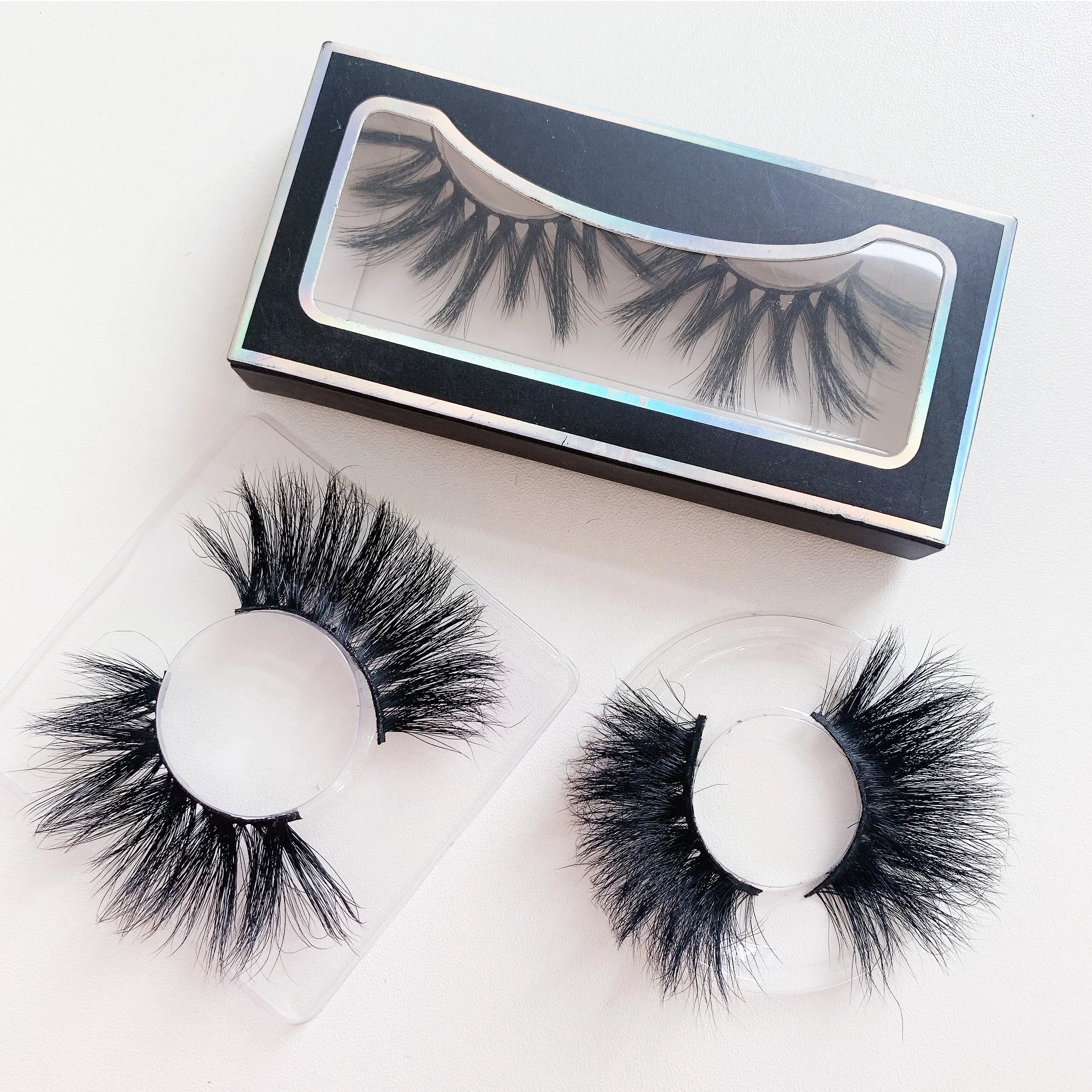 Wholesale lashes fluffy mink eyelashes wholesale 3d 5d 100% mink eyelash vendor 25mm mink lashbox packaging, Black color
Wholesale lashes fluffy mink eyelashes wholesale 3d 5d 100% mink eyelash vendor 25mm mink lashbox packaging, Black color