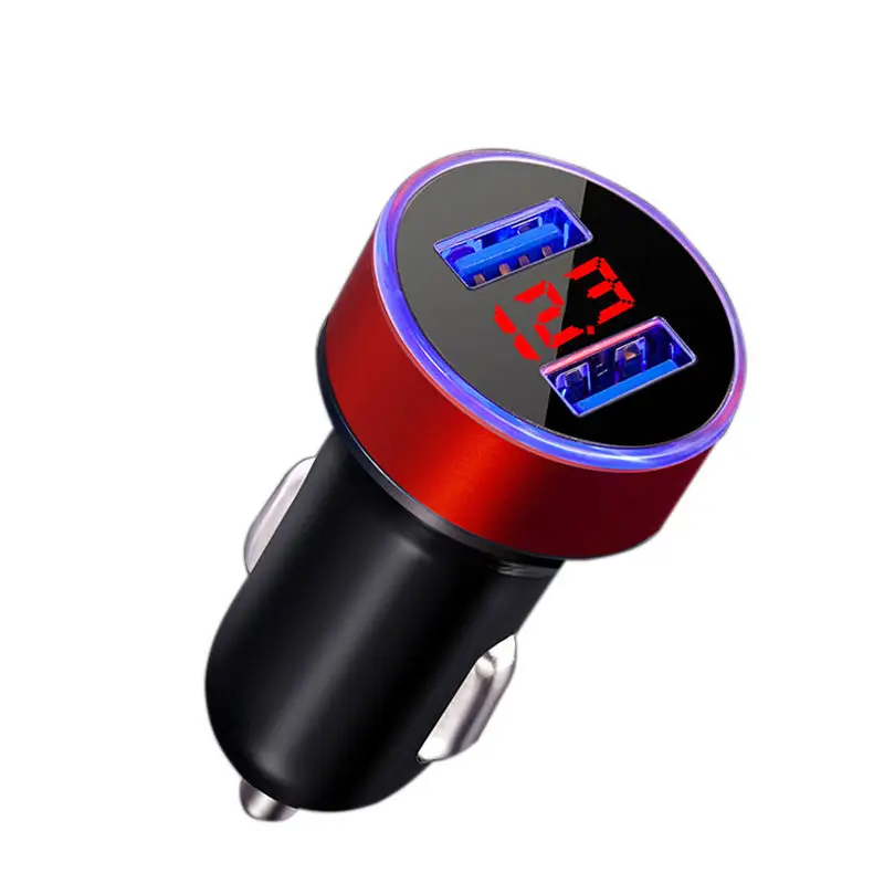 Car Charging Accessories Dual Usb Car Charger Adapter 2 Usb Port Led Display 3.1a Smart Car Charger For Iphone, White black
Car Charging Accessories Dual Usb Car Charger Adapter 2 Usb Port Led Display 3.1a Smart Car Charger For Iphone, White black