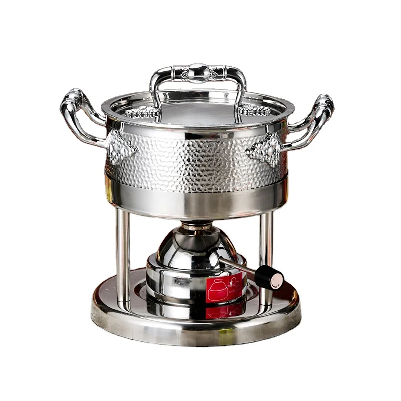 Stainless steel 304 small inflatable for one person 3 pieces inflatable parties hot pot, Silver
Stainless steel 304 small inflatable for one person 3 pieces inflatable parties hot pot, Silver
