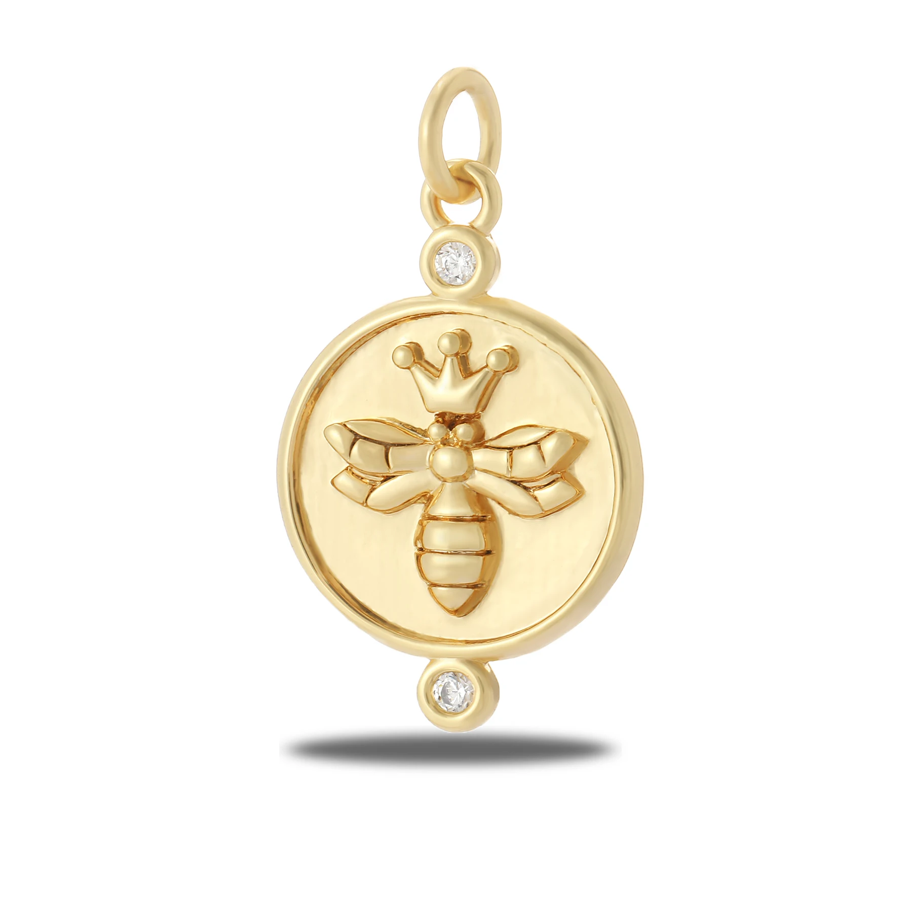 BUREI Women's Luxury 14K Gold Plated Jewelry Pendant Personality Animal Printed Copper Charm
BUREI Women's Luxury 14K Gold Plated Jewelry Pendant Personality Animal Printed Copper Charm