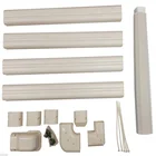 Professional plastic air conditioner slim duct line cover