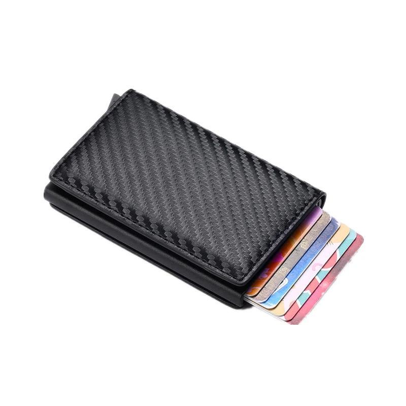 New Men women smart wallet Credit Bank card holder fashion purse Aluminum alloy Business Casual Mini wallet Brand PU Purse, Black
New Men women smart wallet Credit Bank card holder fashion purse Aluminum alloy Business Casual Mini wallet Brand PU Purse, Black