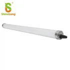 Electronic Fixture 5 years warranty 120LM/W PC PE CE RoHs DLC TUV-GS SAA IP69K IK10 Tube LED Triproof Light