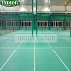 Green Color and Badminton Sport Court PVC Flooring Sheet Mat Bolivia