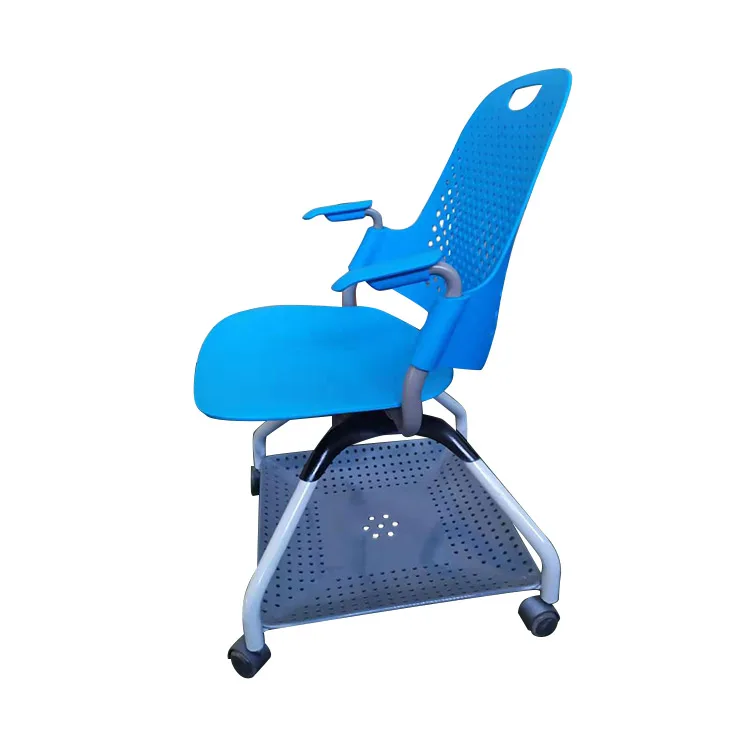 Classic Design Training Room Chairs Wheel Classroom Chair Sets For School