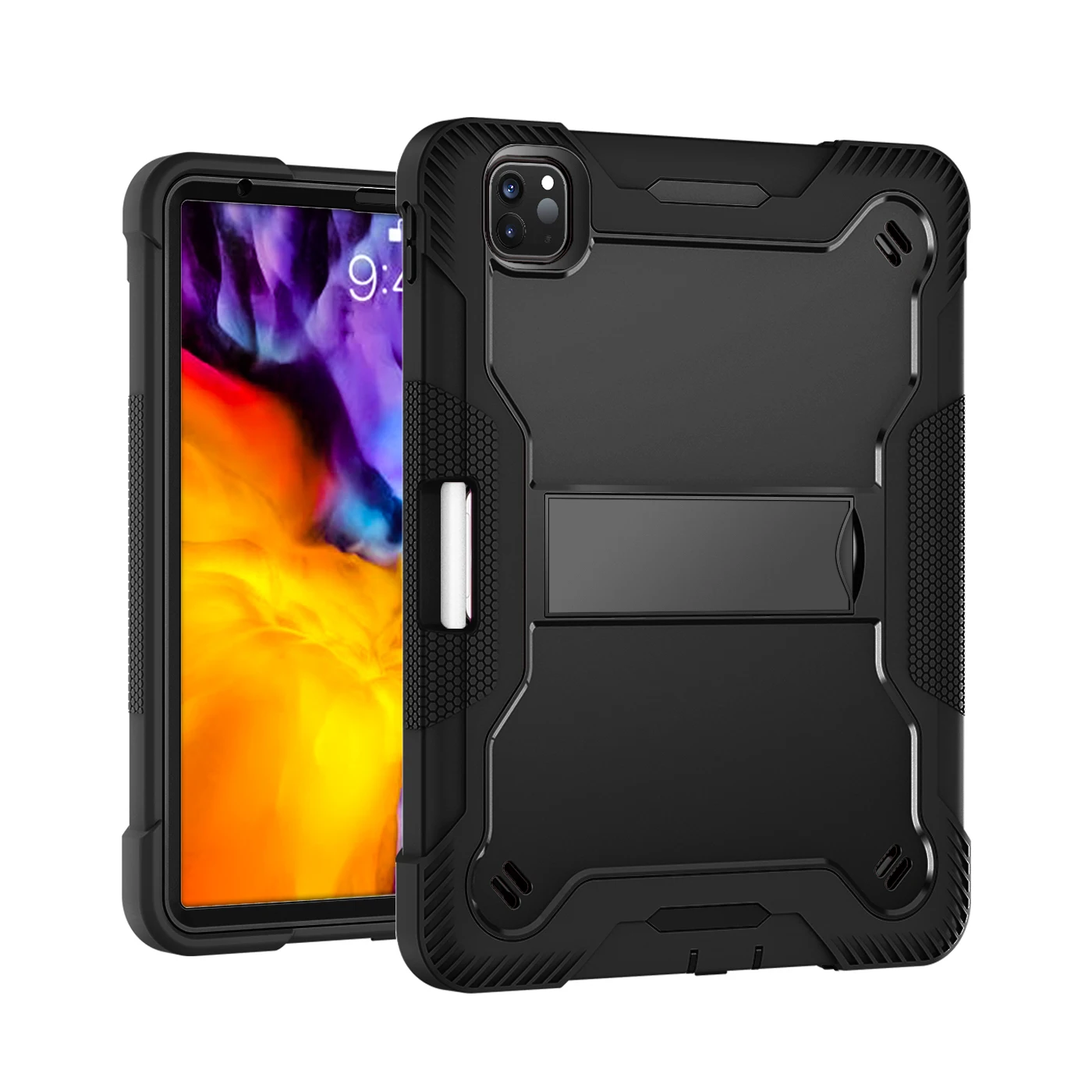 360 Full Cover Robot Heavy Duty Defender Shockproof Kids Stand Fundas Para Tablet Case for iPad 11 Pro 2021 Case Cover Children, 8 colors
360 Full Cover Robot Heavy Duty Defender Shockproof Kids Stand Fundas Para Tablet Case for iPad 11 Pro 2021 Case Cover Children, 8 colors
