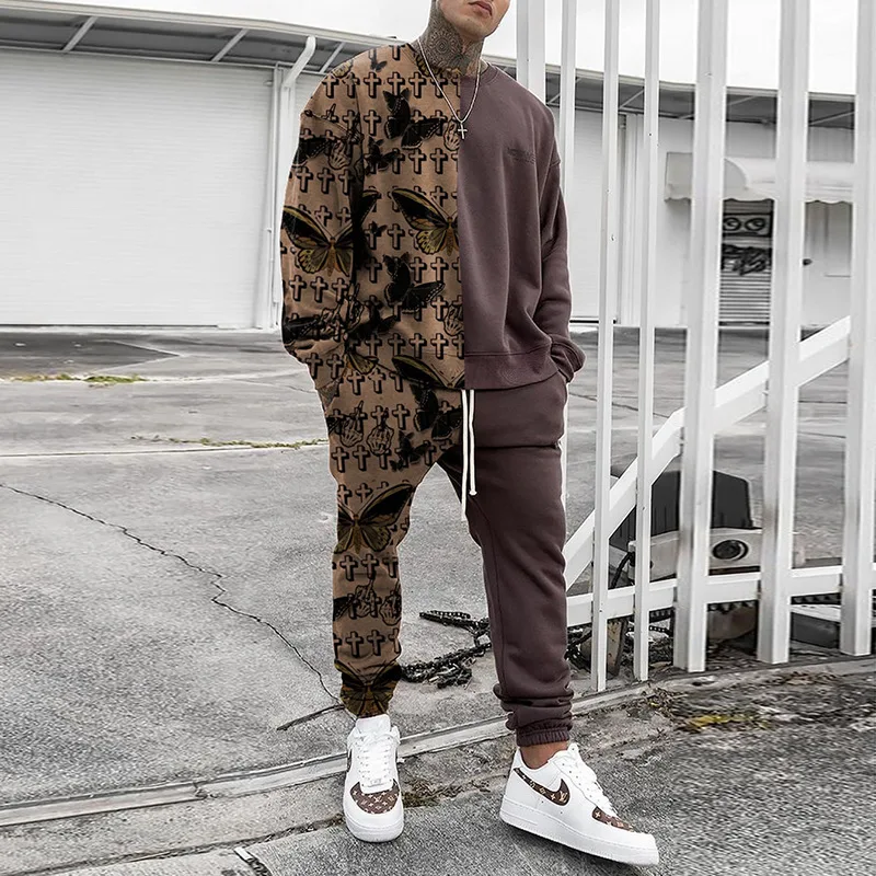 Vintage Men Two Piece Set Casual Custom logo Long Sleeve O neck Traing&Jogging Men Sportswear
Vintage Men Two Piece Set Casual Custom logo Long Sleeve O neck Traing&Jogging Men Sportswear