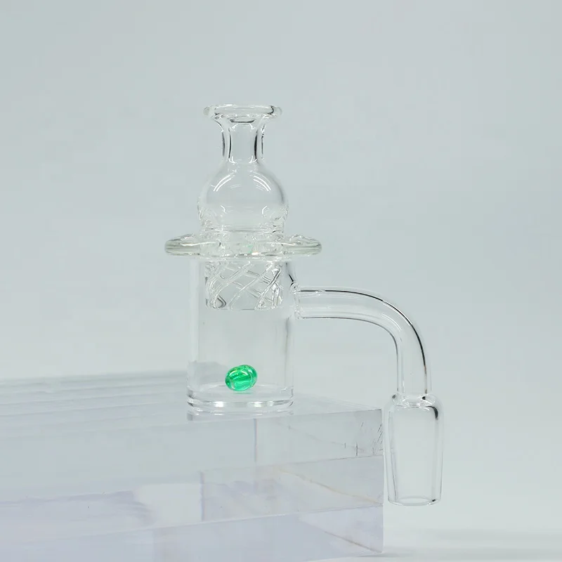 UKETA wholesale high quality borosilicate glass carb cap terp nail quartz nail set, Clear 
UKETA wholesale high quality borosilicate glass carb cap terp nail quartz nail set, Clear