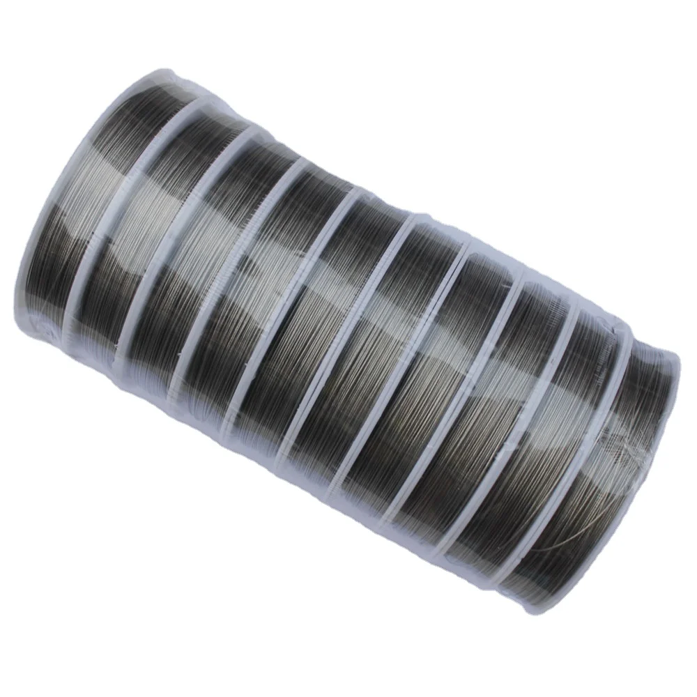 0.3mm Stainless Steel Wire for Handmade Craft Jewelry Making Necklaces Bracelets Wire, Black
0.3mm Stainless Steel Wire for Handmade Craft Jewelry Making Necklaces Bracelets Wire, Black