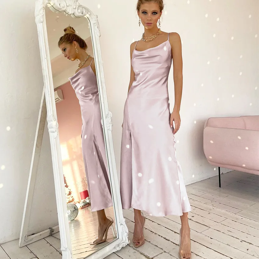 High Quality Sexy Spaghetti Strap Casual Dress Summer Dresses Women, As pictures show
High Quality Sexy Spaghetti Strap Casual Dress Summer Dresses Women, As pictures show