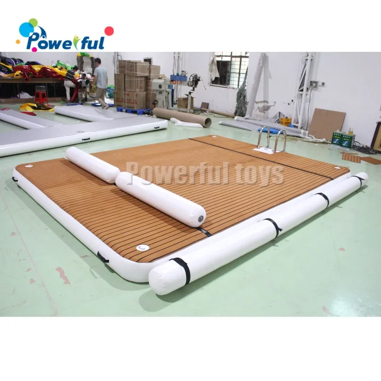 2021 hot sale sunbathing water buoy platform inflatable yacht island floating dock, Wooden
2021 hot sale sunbathing water buoy platform inflatable yacht island floating dock, Wooden