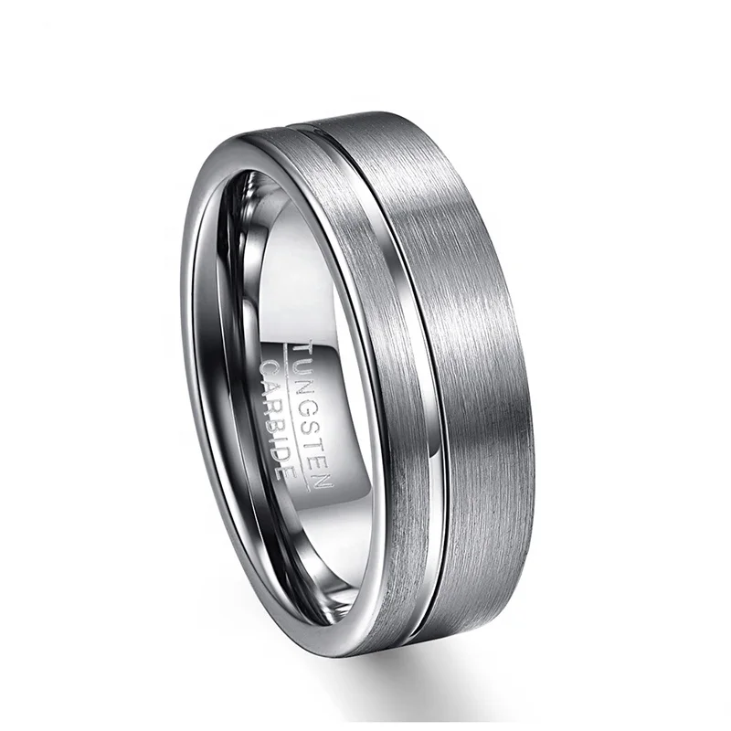 Cheap durable stainless steel simplicity engraved logo popular men's ring gift rings, Silver
Cheap durable stainless steel simplicity engraved logo popular men's ring gift rings, Silver