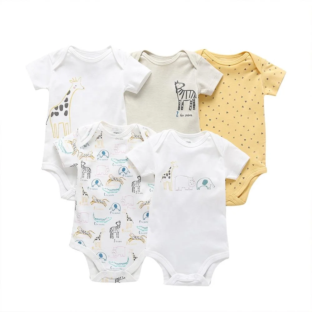 Ready to Ship Hot Sale Summer Comfortable Fabric 100% Cotton Baby Boy's Clothing Newborn Rompers Bodysuit Baby Shower Gift
Ready to Ship Hot Sale Summer Comfortable Fabric 100% Cotton Baby Boy's Clothing Newborn Rompers Bodysuit Baby Shower Gift