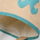 2020 New Arrival Glitter Easter Tote Bags Bunny Basket Easter