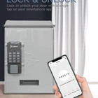 Token Security Bluetooth Unlock Smart Mailbox For Home Apartment Wall Mounted Letter Box Outdoor Metal Mail Box Mailbox