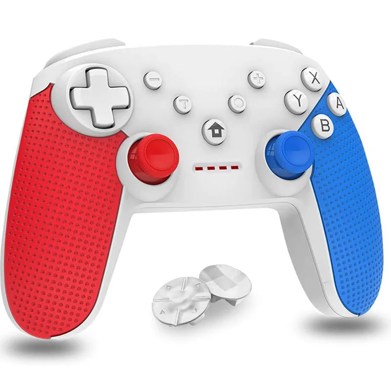 2021 Original manufacturer Wireless Gamepad With Six axes Turbo function game Controller for Nintendo Switch pro, Black/red/yellow
2021 Original manufacturer Wireless Gamepad With Six axes Turbo function game Controller for Nintendo Switch pro, Black/red/yellow