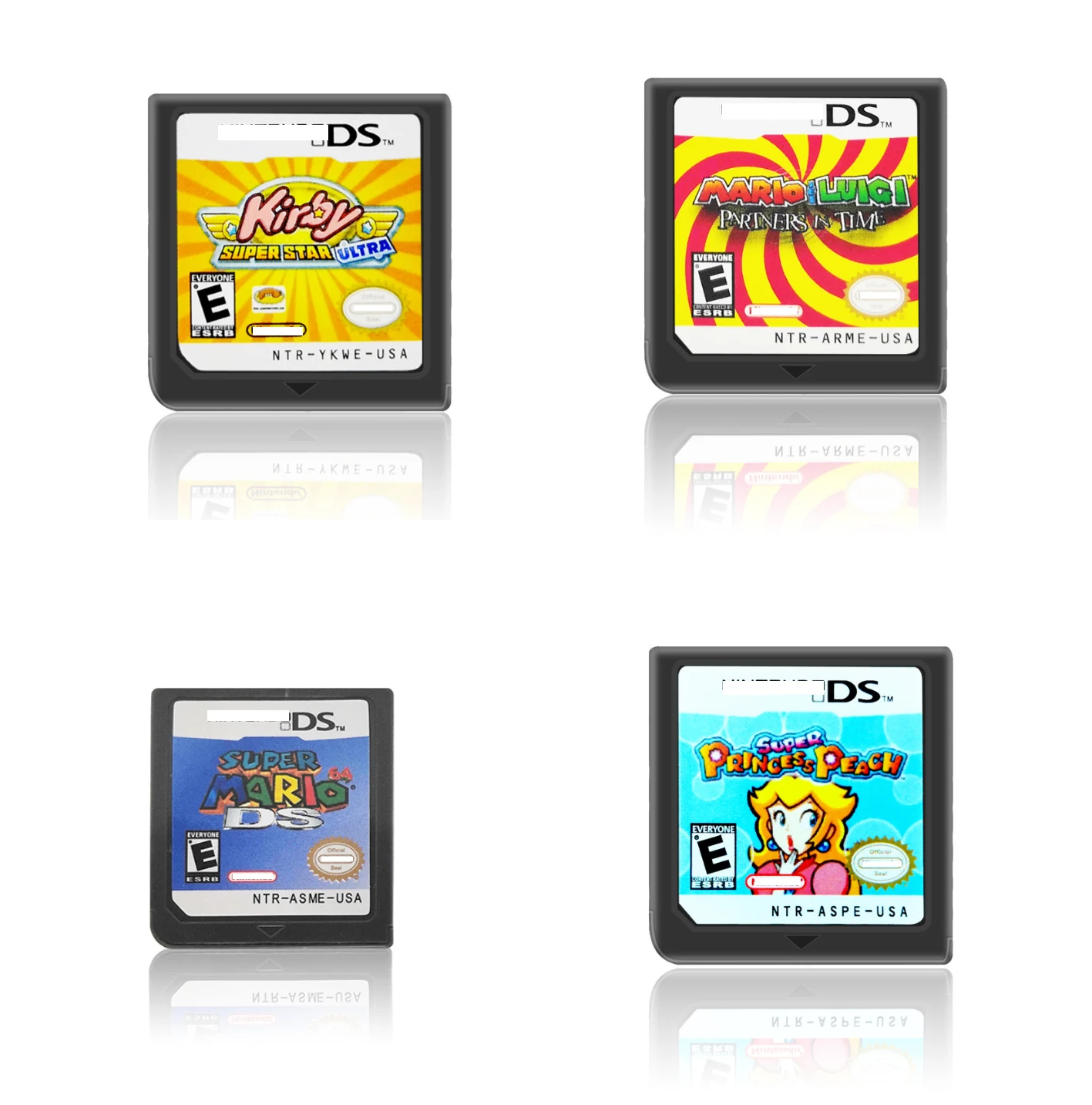 Super Mario 64 Princess Peach Mario & Luigi Partners in Time Video Game Cartridge Card for ds game console, Colorful
Super Mario 64 Princess Peach Mario & Luigi Partners in Time Video Game Cartridge Card for ds game console, Colorful