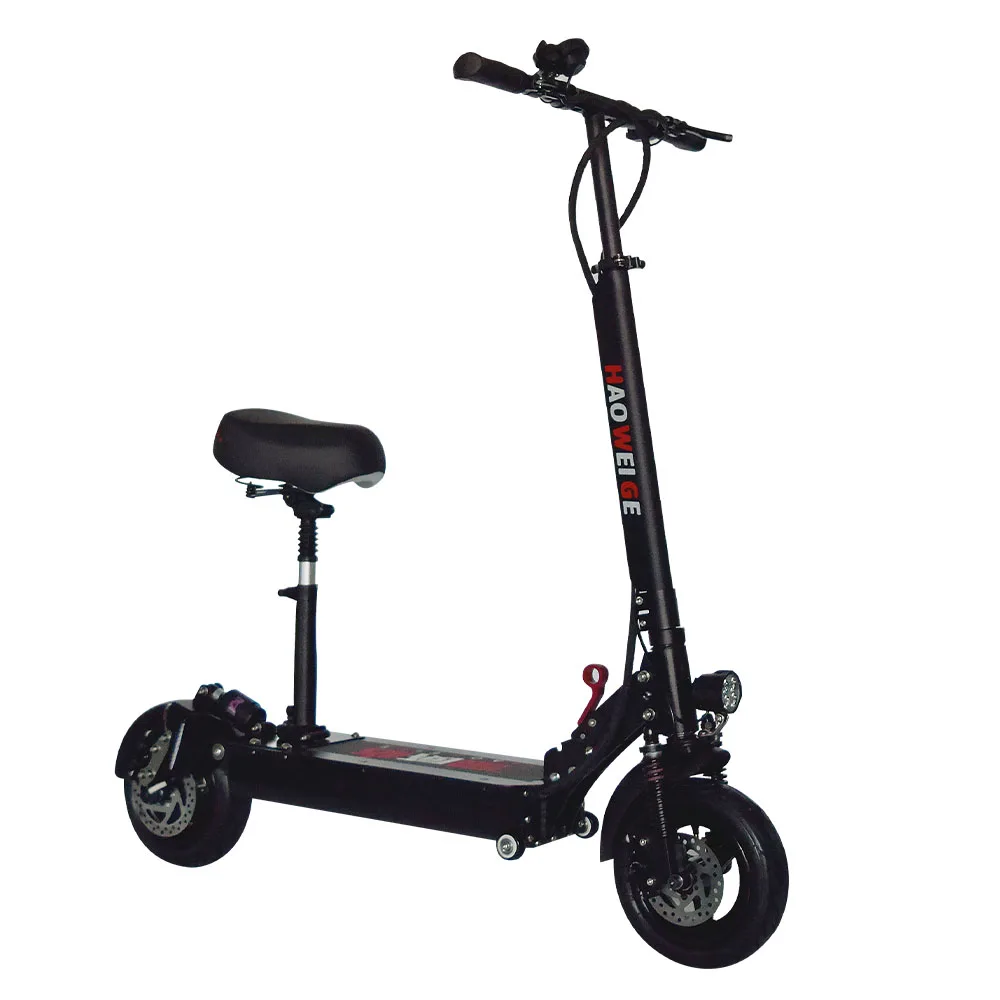 Haoweige electric scooter 48v oil brake adult folding mini mobility scooter lithium battery small electric scooter
Haoweige electric scooter 48v oil brake adult folding mini mobility scooter lithium battery small electric scooter