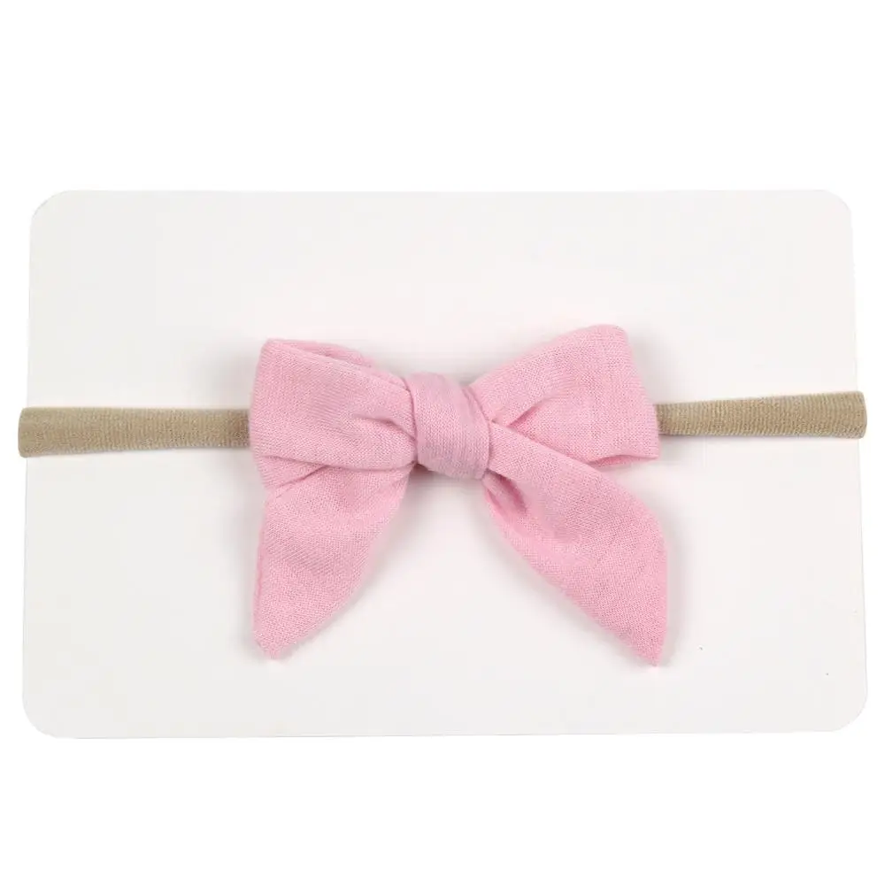 Chic 3" Cotton Sailor Bow Baby Nylon Headband Handmade Hair Accessories Headwear, 7 colors
Chic 3" Cotton Sailor Bow Baby Nylon Headband Handmade Hair Accessories Headwear, 7 colors