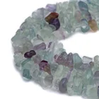 Natural Fluorite gemstone beads chips Loose Beads Strand DIY Jewelry Making diy bracelet beads