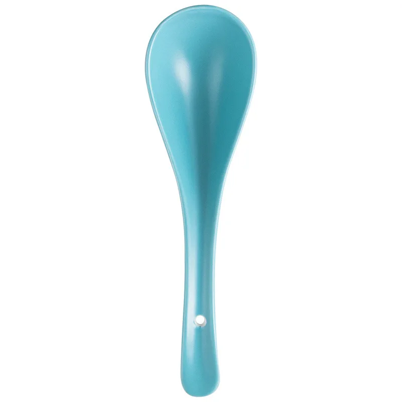 Nordic Six colors glaze ceramic spoon home creative Big soup spoon small rice spoon hotel restaurant reusable cutlery spot
Nordic Six colors glaze ceramic spoon home creative Big soup spoon small rice spoon hotel restaurant reusable cutlery spot