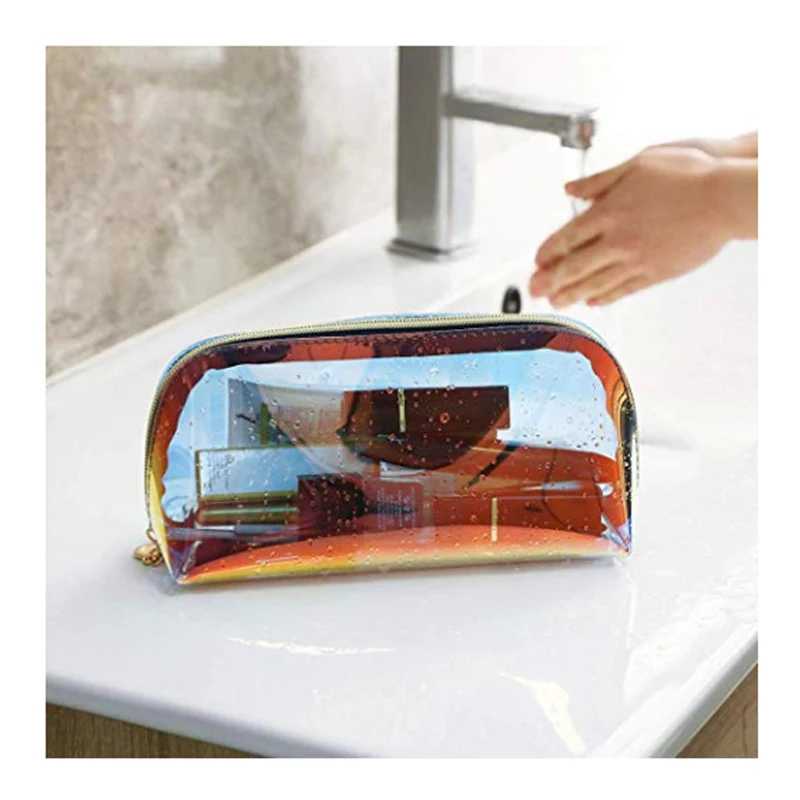 Hot Selling Custom Logo small transparent colorful makeup bags cosmetic bag zipper cosmetic fancy bag custom print, Rainbow
Hot Selling Custom Logo small transparent colorful makeup bags cosmetic bag zipper cosmetic fancy bag custom print, Rainbow