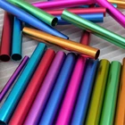 6061 6063 5052 7075 anodized aluminium pipe tube