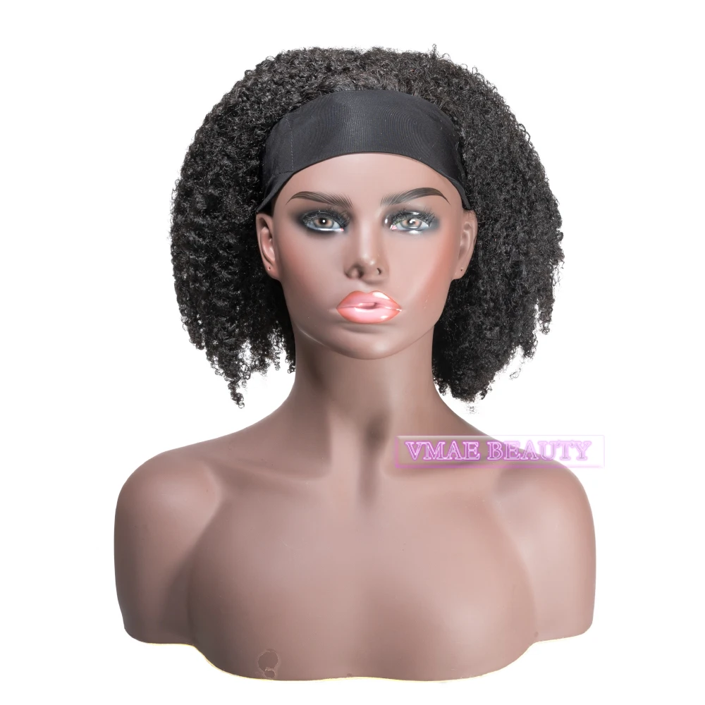 VMAE Hot Sale Hair Wig 11A Natural Color 130 150 Density Afro Curly Raw Remy Human Hair Headband Wigs
VMAE Hot Sale Hair Wig 11A Natural Color 130 150 Density Afro Curly Raw Remy Human Hair Headband Wigs