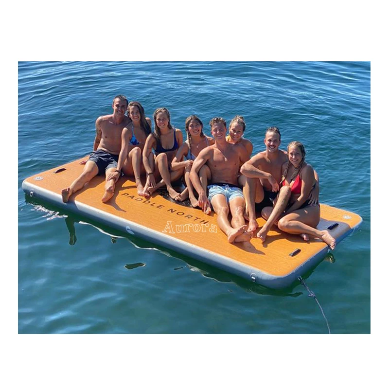 Guangzhou inflatable sports air dock for water game Inflatable Platform mat, Customized
Guangzhou inflatable sports air dock for water game Inflatable Platform mat, Customized