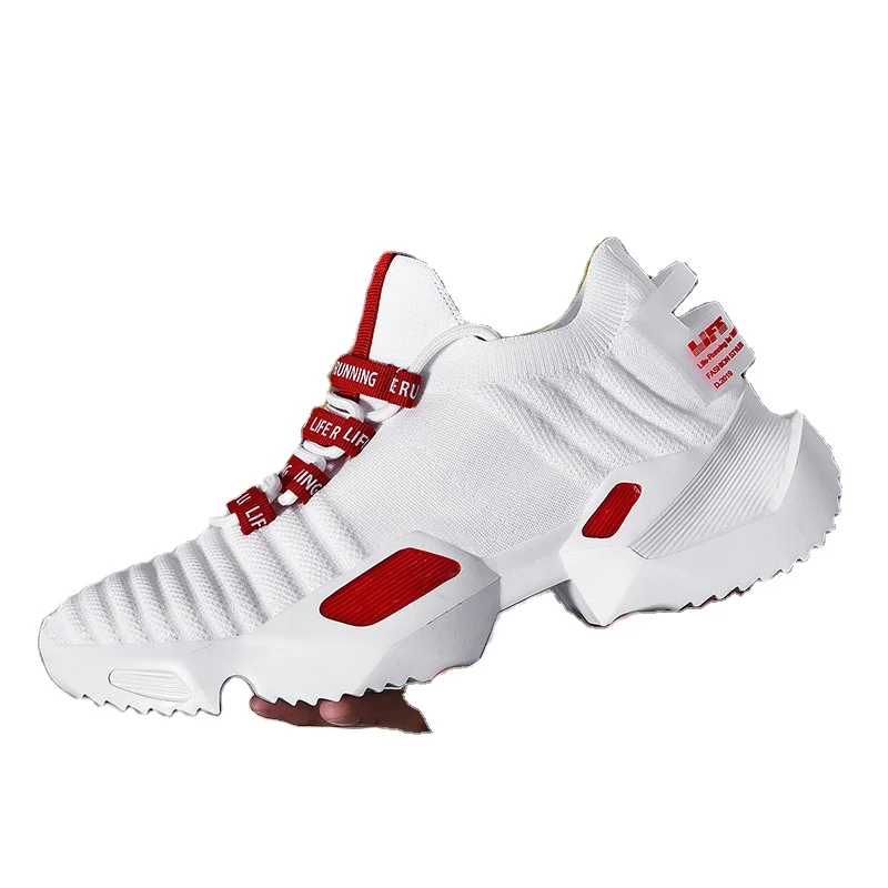 Running Shoes For Men High quality White Sneakers Lace-Up Lightweight Breathable Walking Shoes
Running Shoes For Men High quality White Sneakers Lace-Up Lightweight Breathable Walking Shoes