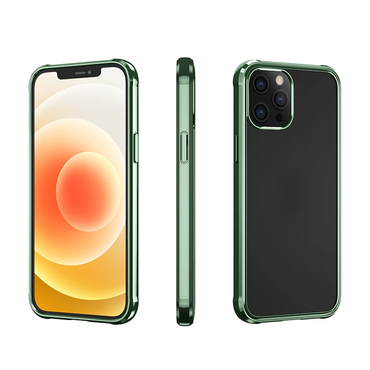 Fashion Shockproof Electroplating Color Frame Cell Phone Cases for iPhone 12 Pro Max
Fashion Shockproof Electroplating Color Frame Cell Phone Cases for iPhone 12 Pro Max