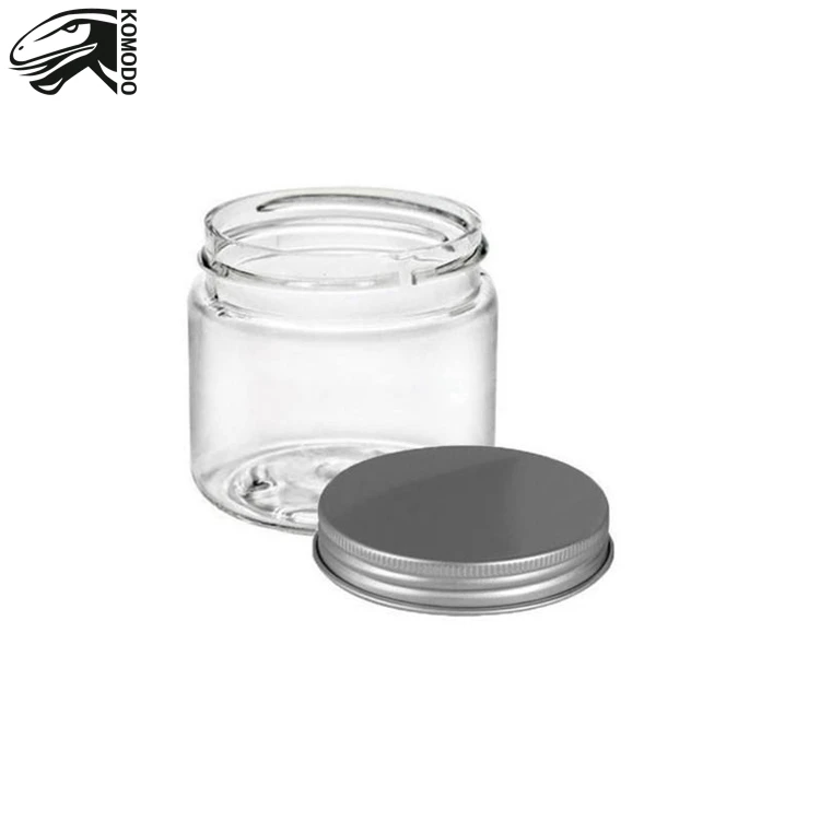 Food Grade 2oz Glass Jar Wholesale Bottle with Aluminum Lid Cosmetic Containers Transparent Dab Jar For Thick Oil Wax
Food Grade 2oz Glass Jar Wholesale Bottle with Aluminum Lid Cosmetic Containers Transparent Dab Jar For Thick Oil Wax