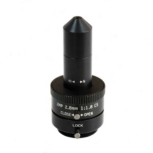2.8mm 2Megapixel cs mount pinhole lens auto iris