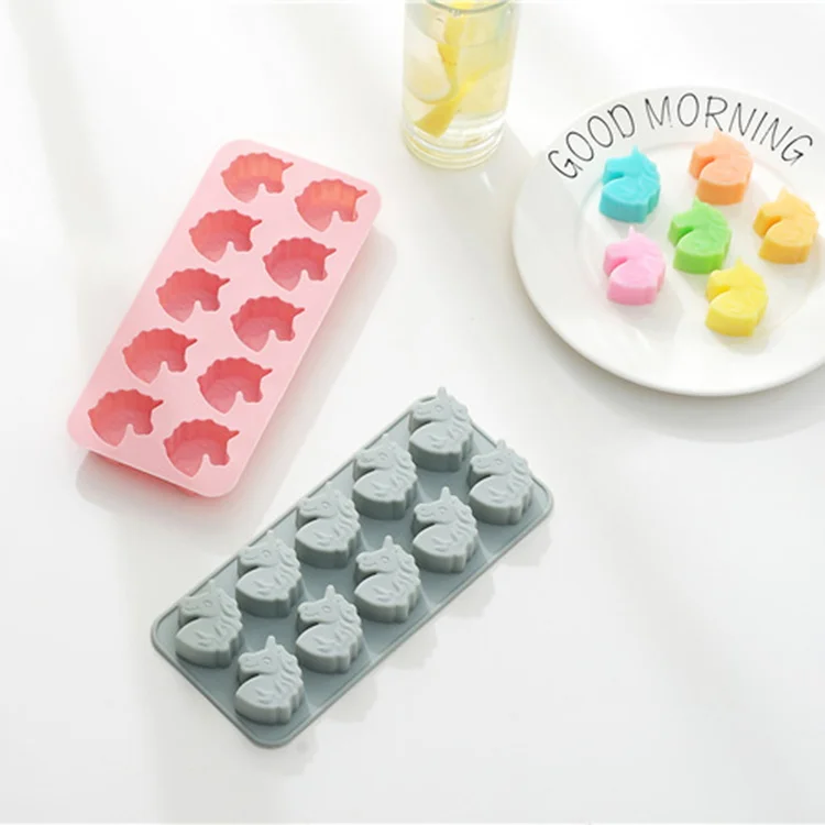 Custom Approved Food Grades Unicorn Shape Silicone Chocolate Baking Mold, Pink, grey etc
Custom Approved Food Grades Unicorn Shape Silicone Chocolate Baking Mold, Pink, grey etc