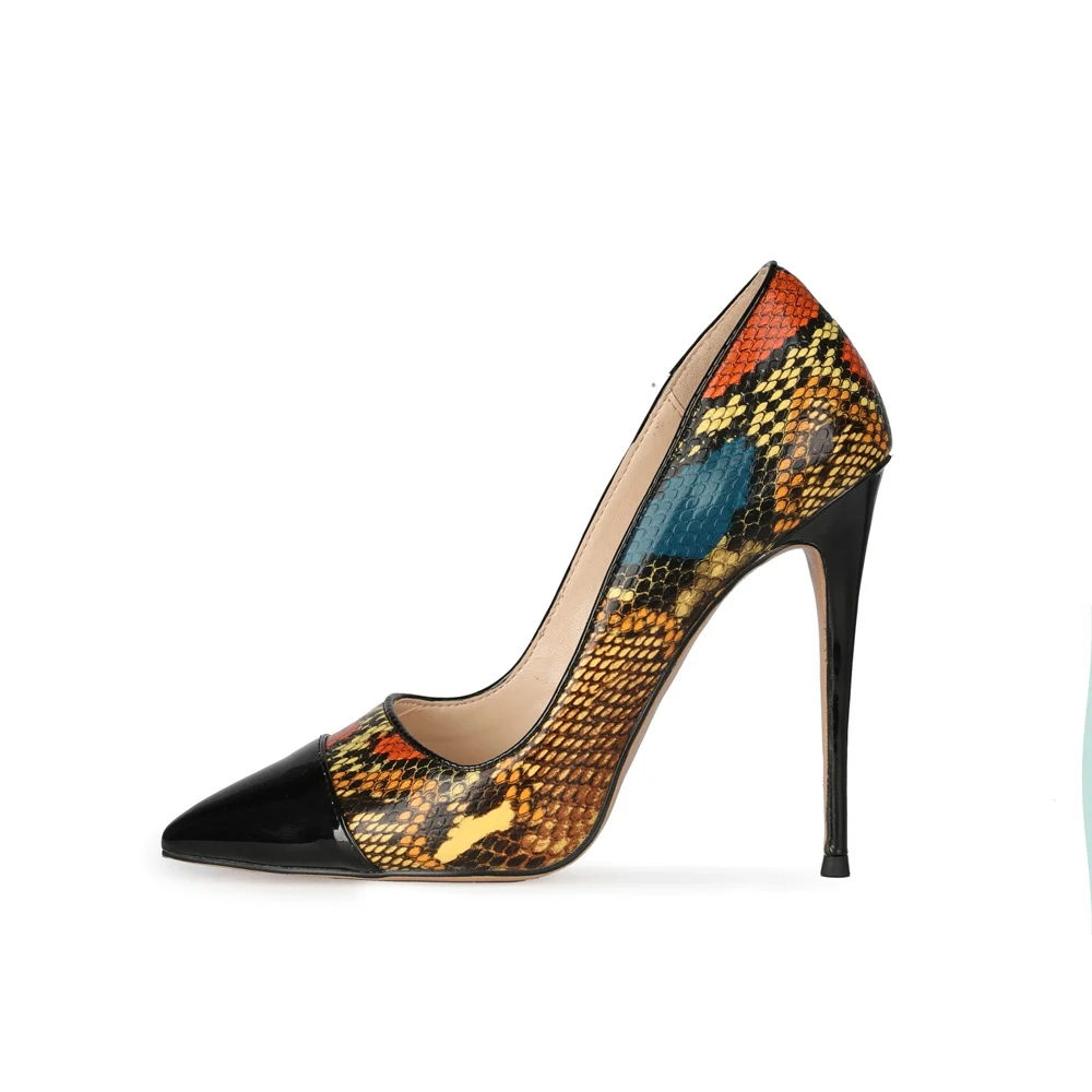 Autumn Ladies Sexy Fashion High Heels Female Pumps Single Shoes Snake Skin Pole Heel Women Dress Shoes
Autumn Ladies Sexy Fashion High Heels Female Pumps Single Shoes Snake Skin Pole Heel Women Dress Shoes
