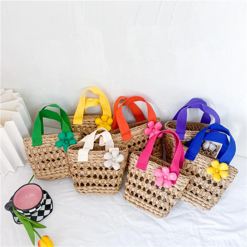 2022 New Design Fashion Summer Small Straw woven Women Hand Bags Mini Transparent kids Purses And Handbags Girl Beach Tote bag, 7 colors
2022 New Design Fashion Summer Small Straw woven Women Hand Bags Mini Transparent kids Purses And Handbags Girl Beach Tote bag, 7 colors