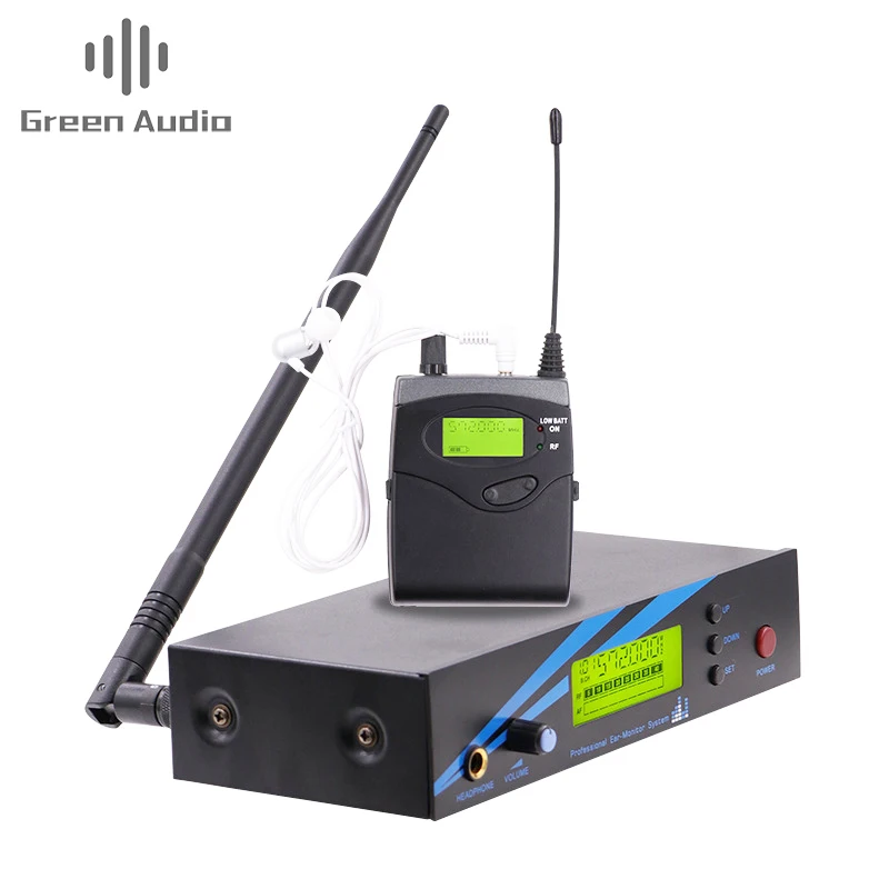 GAW-M500 Professional wireless stage monitor in ear monitor system performance monitor earphones, Black
GAW-M500 Professional wireless stage monitor in ear monitor system performance monitor earphones, Black