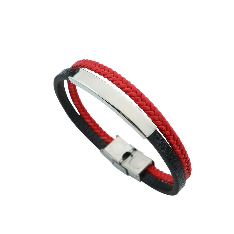 Fashion Design Titanium Steel Magnetic Bracelet Silicone Wristband Mens Leather Bracelets with Adjustment Buckle, Picture
Fashion Design Titanium Steel Magnetic Bracelet Silicone Wristband Mens Leather Bracelets with Adjustment Buckle, Picture