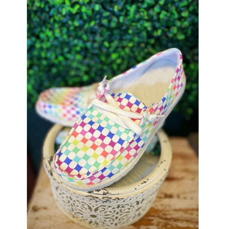 Wholesale Casual Lightweight Slip On Shoes Canvas Black White Gypsy Raceway Checkered Sneakers, Pink, black
Wholesale Casual Lightweight Slip On Shoes Canvas Black White Gypsy Raceway Checkered Sneakers, Pink, black