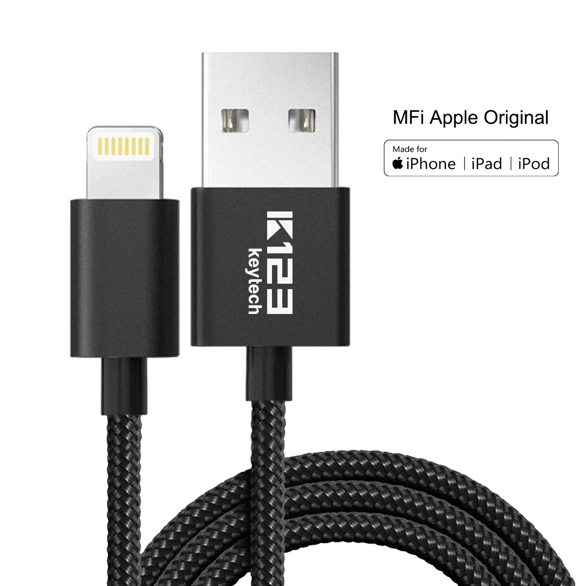 2.4A 3ft 6ft usb charger cable for lightning cable Aluminum Alloy Nylon charging data cable line, Customized
2.4A 3ft 6ft usb charger cable for lightning cable Aluminum Alloy Nylon charging data cable line, Customized
