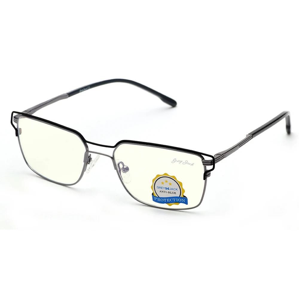 Grey Jack 5124 Hot Sale High Quality Metal Eyeglasses Frames Anti Blue Light Glasses for Men Women Reading Glasses Unisex Custom
Grey Jack 5124 Hot Sale High Quality Metal Eyeglasses Frames Anti Blue Light Glasses for Men Women Reading Glasses Unisex Custom